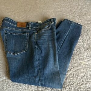 Lucky brand, blue jeans, Eva skinny size 12